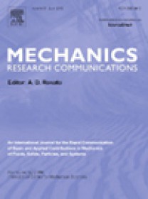 Mechanics Research Communications