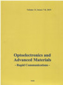 Optoelectronics And Advanced Materials-rapid Communications