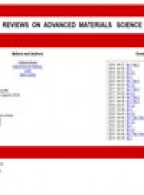 Reviews On Advanced Materials Science