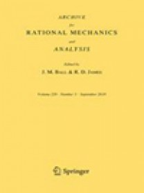 Archive For Rational Mechanics And Analysis