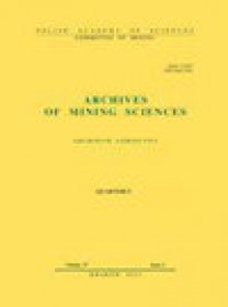 Archives Of Mining Sciences