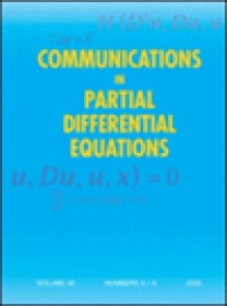 Communications In Partial Differential Equations