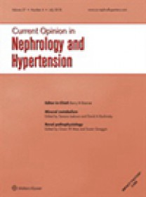 Current Opinion In Nephrology And Hypertension