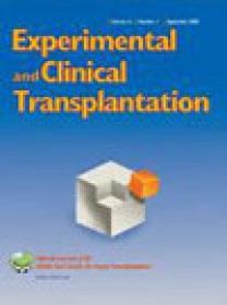 Experimental And Clinical Transplantation