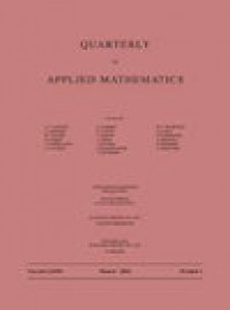 Quarterly Of Applied Mathematics