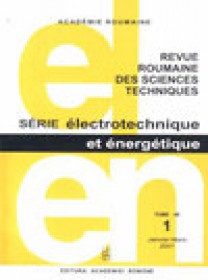 Revue Roumaine Des Sciences Techniques-serie Electrotechnique Et Energetique