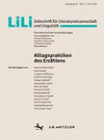 Lili-zeitschrift Fur Literaturwissenschaft Und Linguistik