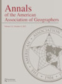 Annals Of The American Association Of Geographers