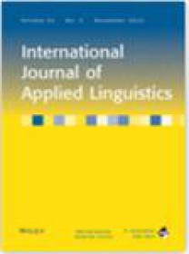 International Journal Of Applied Linguistics