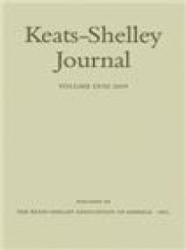Keats-shelley Journal