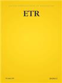Etudes Theologiques Et Religieuses