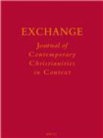 Exchange-journal Of Contemporary Christianities In Context