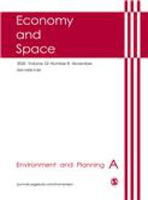 Environment And Planning A-economy And Space
