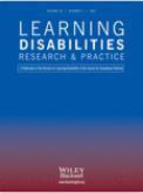 Learning Disabilities Research & Practice