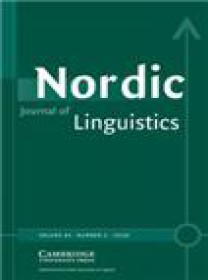 Nordic Journal Of Linguistics