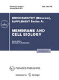 Biochemistry Moscow Supplement Series A-membrane And Cell Biology