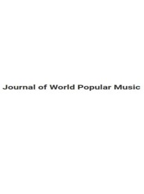 Journal Of World Popular Music