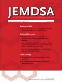 Journal Of Endocrinology Metabolism And Diabetes Of South Africa