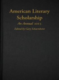 American Literary Scholarship