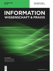 Information-wissenschaft Und Praxis