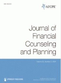 Journal Of Financial Counseling And Planning