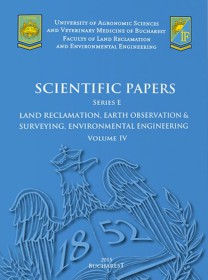 Scientific Papers-series E-land Reclamation Earth Observation & Surveying Enviro
