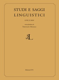Studi E Saggi Linguistici