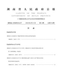 湖南政报