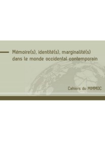 Memoires Identites Marginalites Dans Le Monde Occidental Contemporain